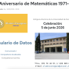 50.º Aniversario de Matemáticas 1971-1976